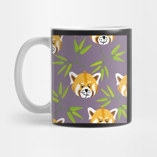 Red Panda in a bamboo forest Mug